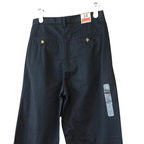 NWT Gap Kids Pants Size 14 Regular Black Cargo Pants Stain Resistant D65 - Picture 9 of 11